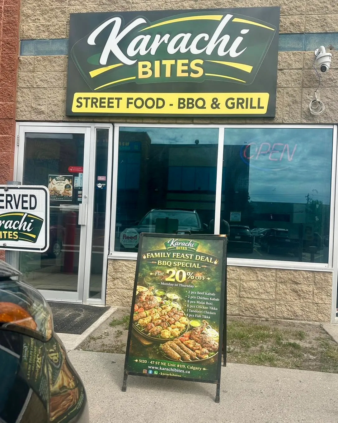 Karahi paneer at Karachi Bites in NE Calgary, AB